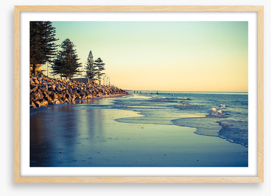 Glenelg beach sundown