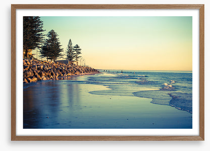 Glenelg beach sundown