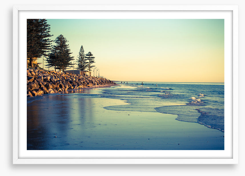 Glenelg beach sundown