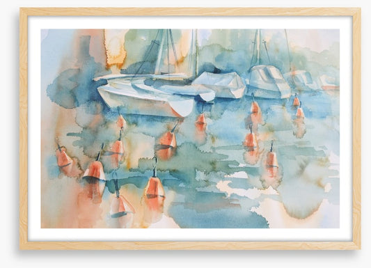 Boats and buoys
