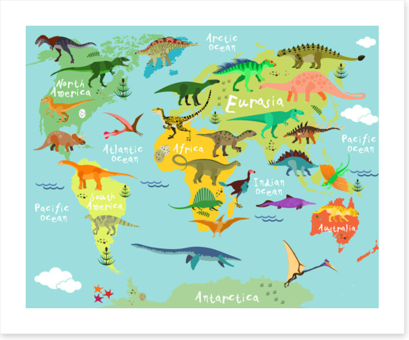 Dinosaurs of the world