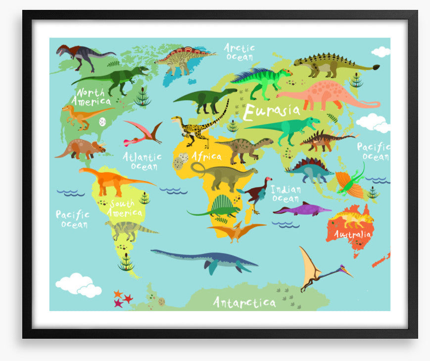 Dinosaurs of the world