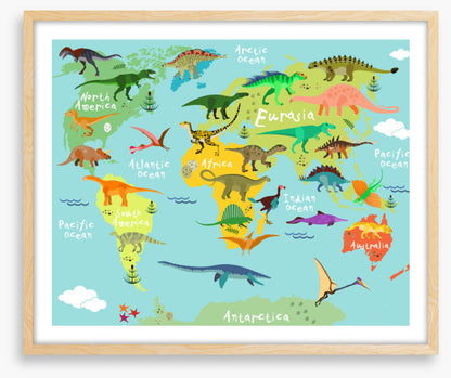 Dinosaurs of the world