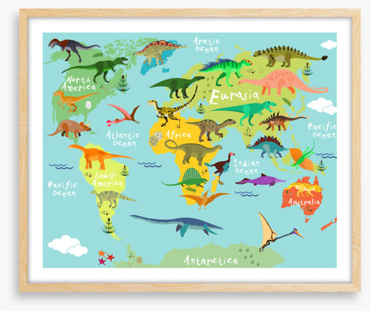 Dinosaurs of the world