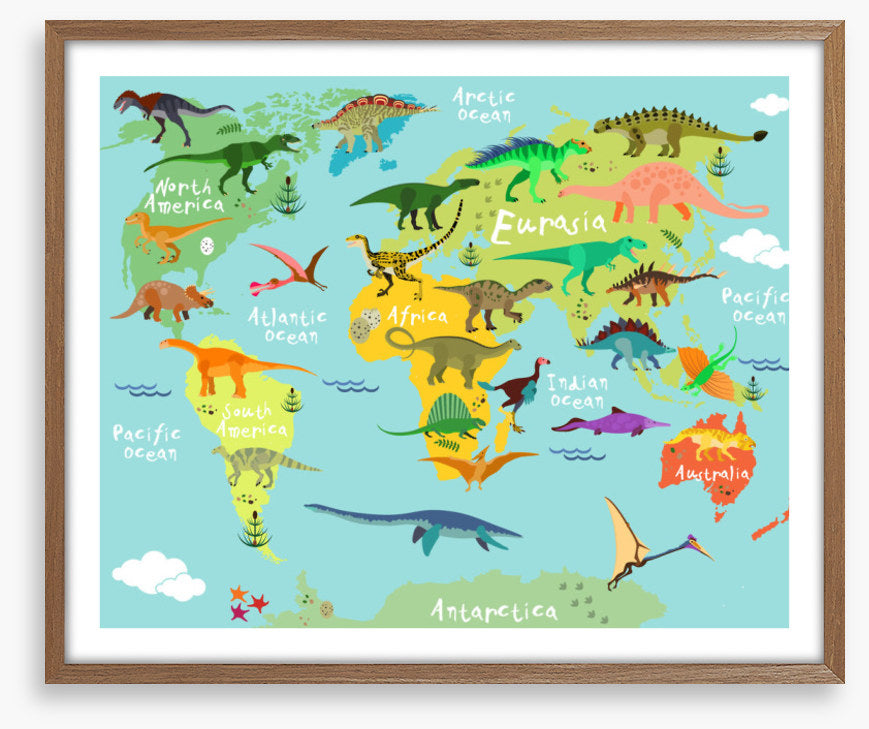 Dinosaurs of the world