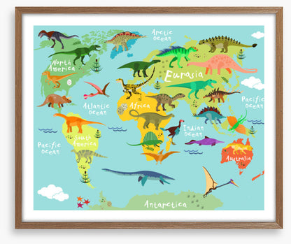 Dinosaurs of the world