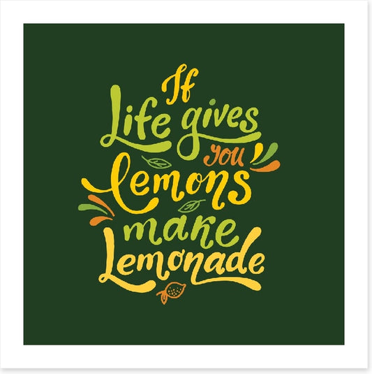 Make lemonade