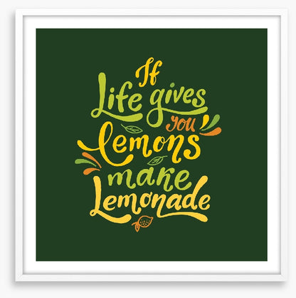 Make lemonade