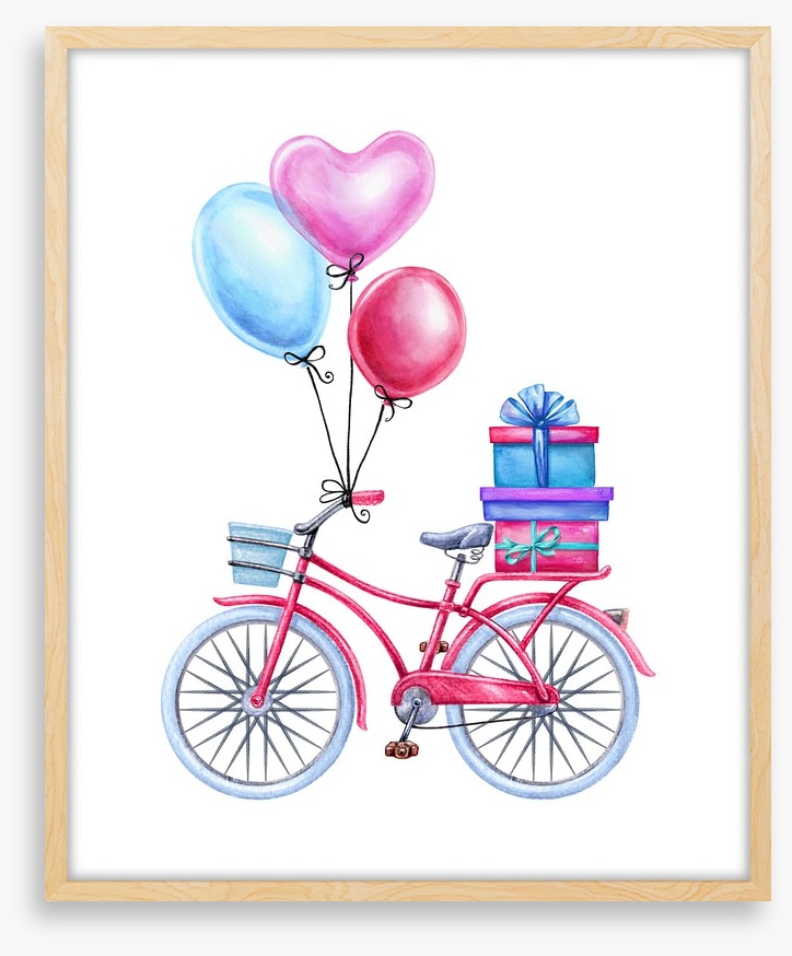 Birthday bicycle