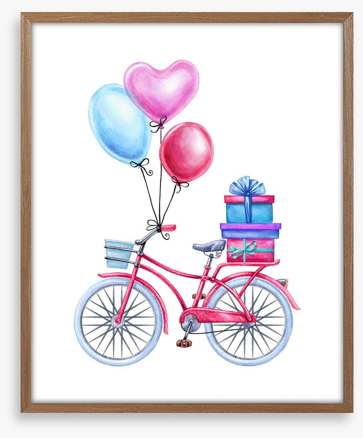 Birthday bicycle