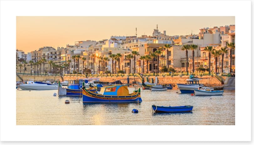 Moored in Malta