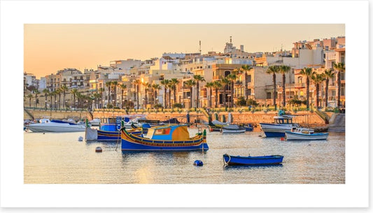 Moored in Malta
