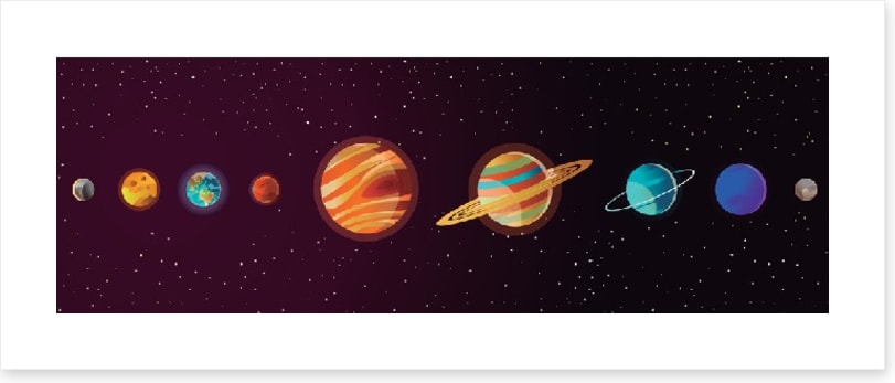 Planet panorama