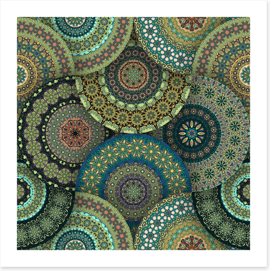 Green mandala mystery