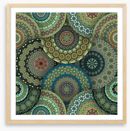 Green mandala mystery