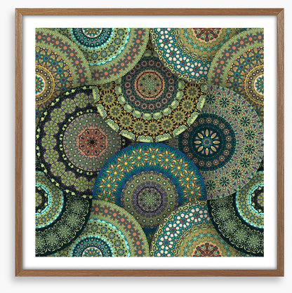 Green mandala mystery