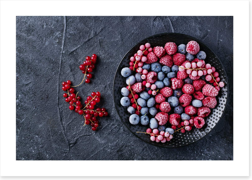 Black berry bowl