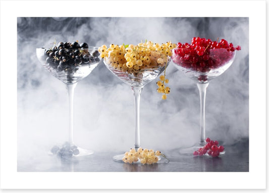 Colourful currants