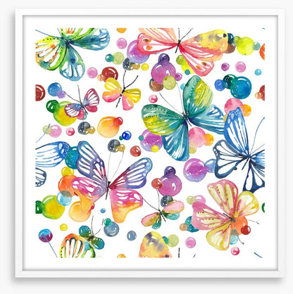 Bubbly butterflies