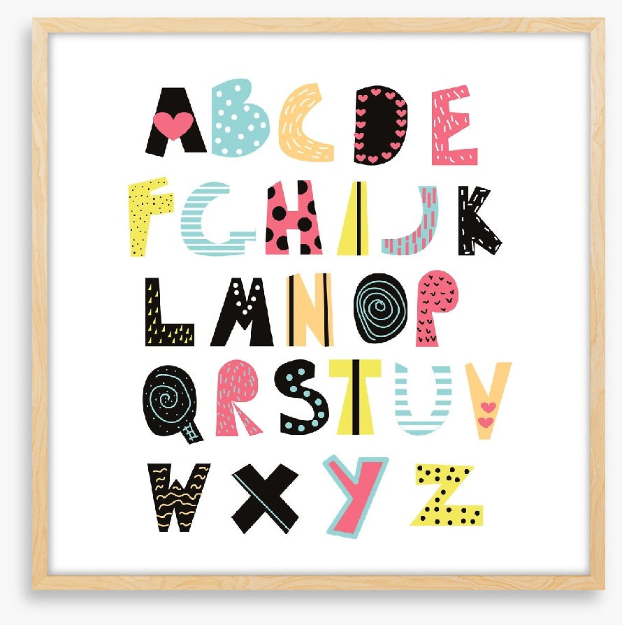 Alphabet and Numbers