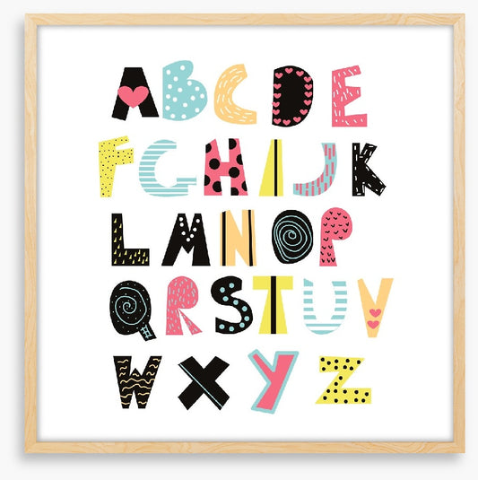 Alphabet and Numbers