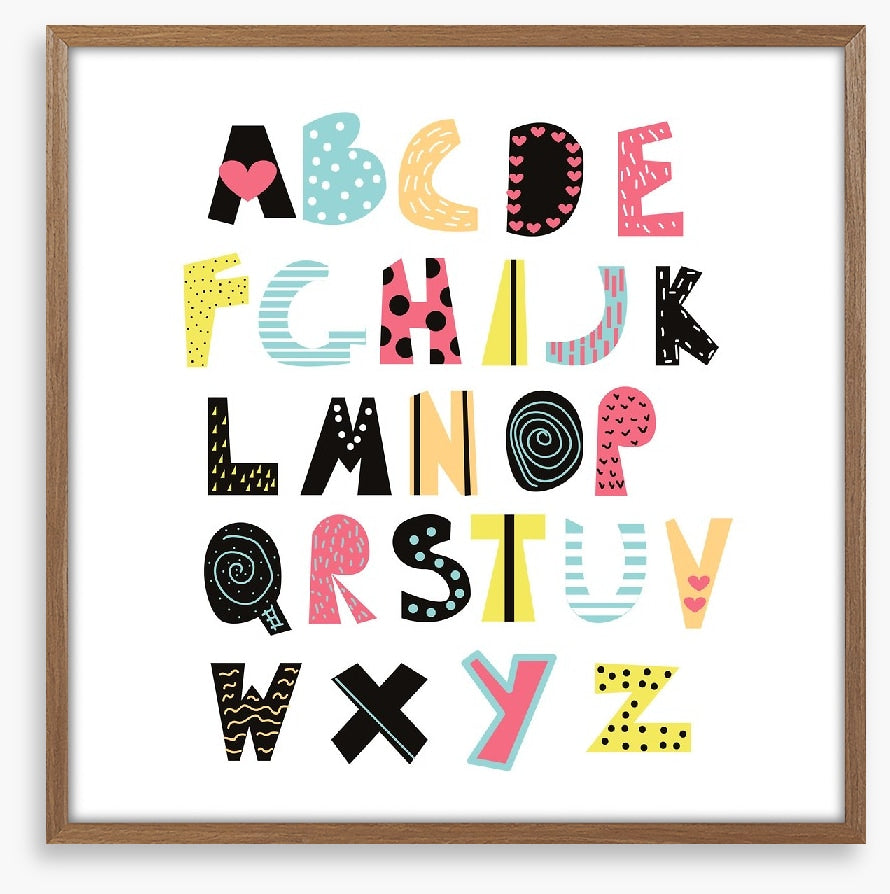 Alphabet and Numbers