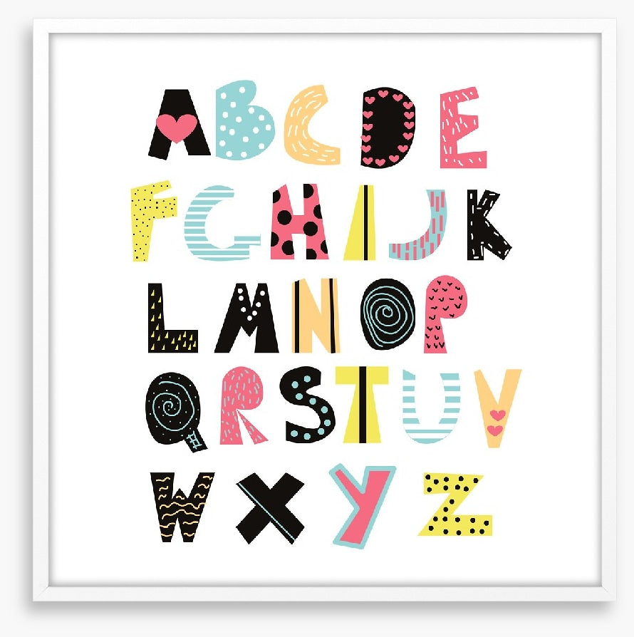 Alphabet and Numbers
