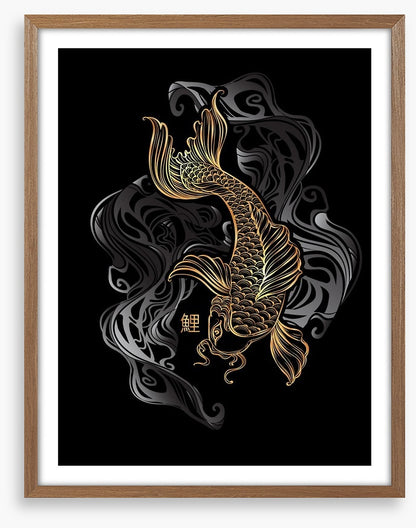 Golden koi tide