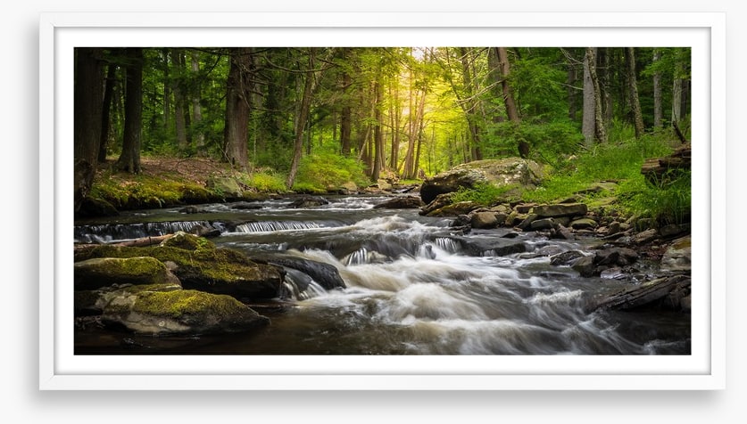 Dingman's Creek cascades
