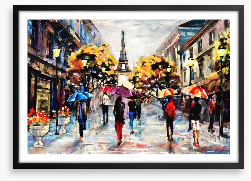 Umbrellas in Paris