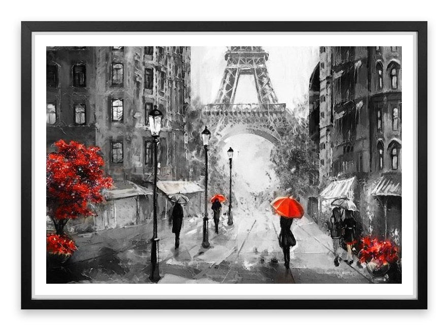 Paris in the rain