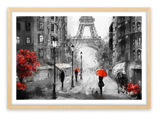 Paris in the rain