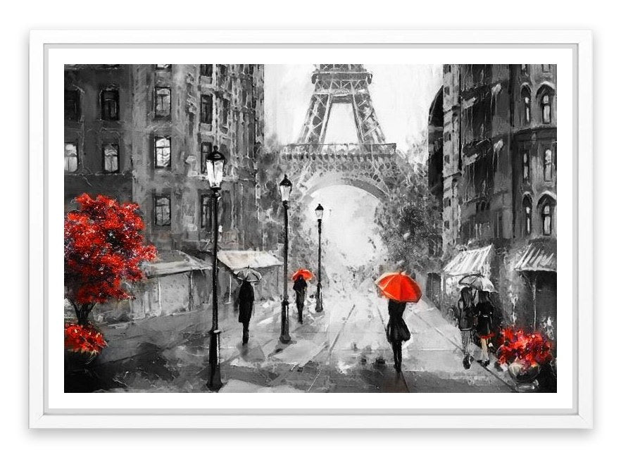Paris in the rain