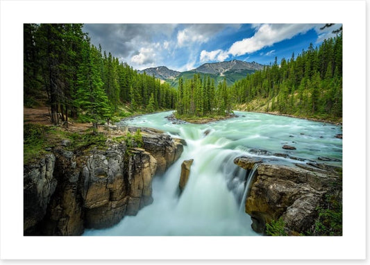 Sunwapta cascades