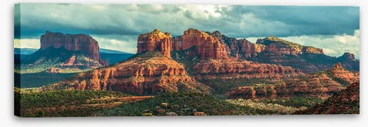 Sedona sandstone panorama