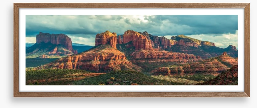 Sedona sandstone panorama