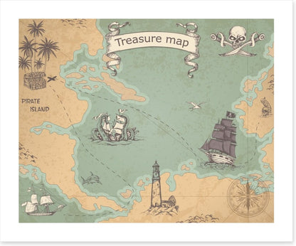 The treasure map