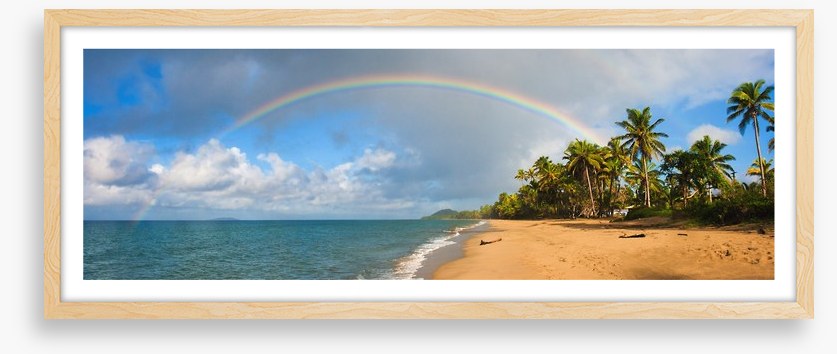 Rainbow beach panorama