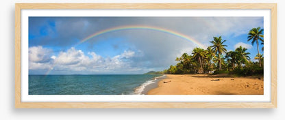 Rainbow beach panorama