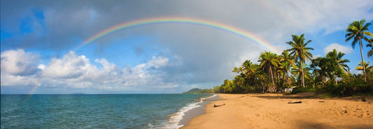Rainbow beach panorama