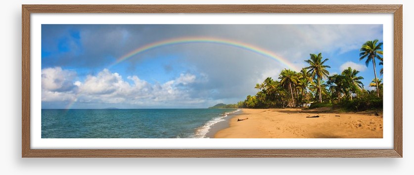 Rainbow beach panorama