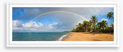 Rainbow beach panorama