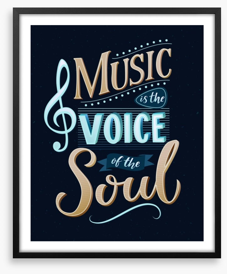 Music is the voice