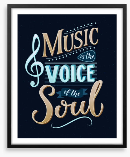 Music is the voice