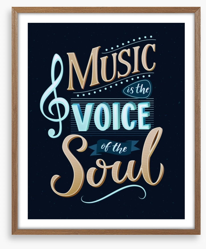 Music is the voice