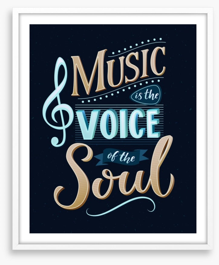 Music is the voice