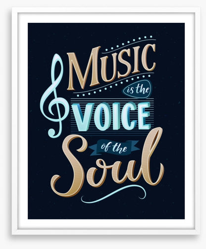 Music is the voice