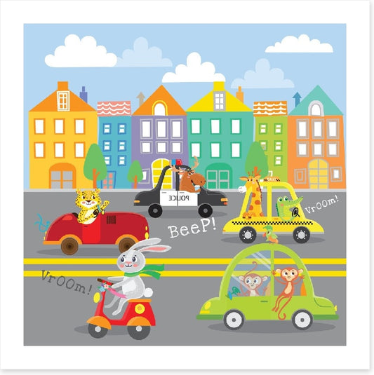 Busy road