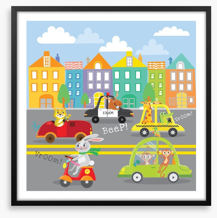 Busy road