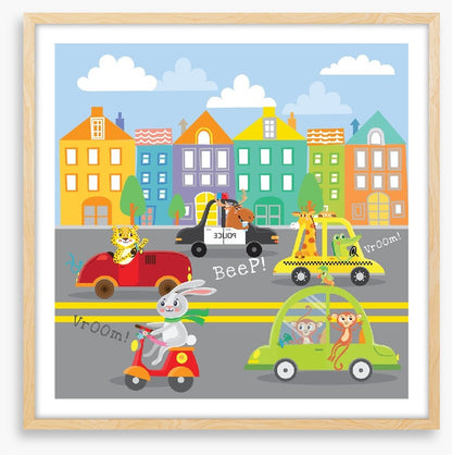 Busy road